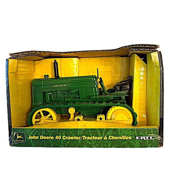 2000 ERTL John Deere 40 Crawler Tractor 1:16 Scale Diecast 5072 New in Box - Picture 1 of 6